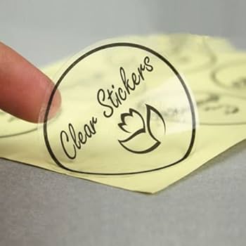 Transparent Stickers Vinyl.